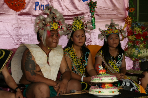 bride and groom in longhouse.JPG